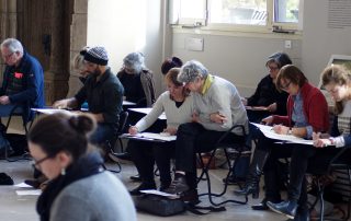 cours de dessin à l'encre