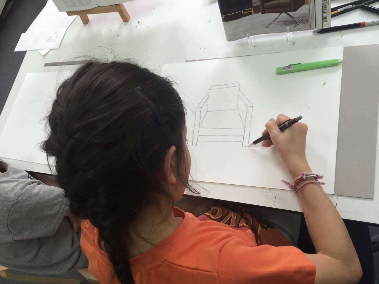 Cours de dessin en perspective Ados
