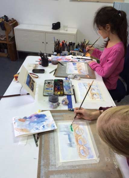 Cours de dessin pour des adolescents