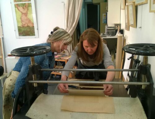 Reportage d’un cours de gravure