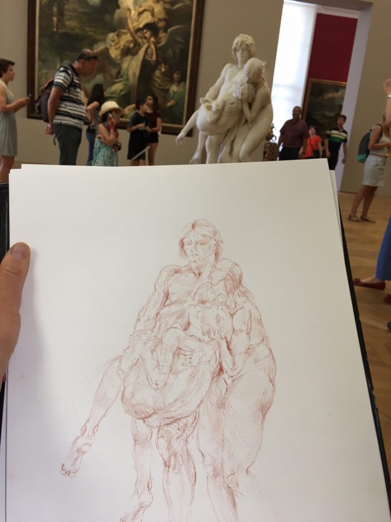 Atelier de dessin au Petit Palais-Paris