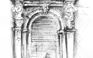 Dessin d'architecture renaissance cours de dessin