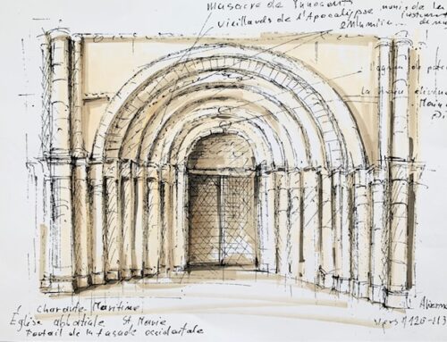 Stage de dessin architecture romane à la Cité de l’architecture