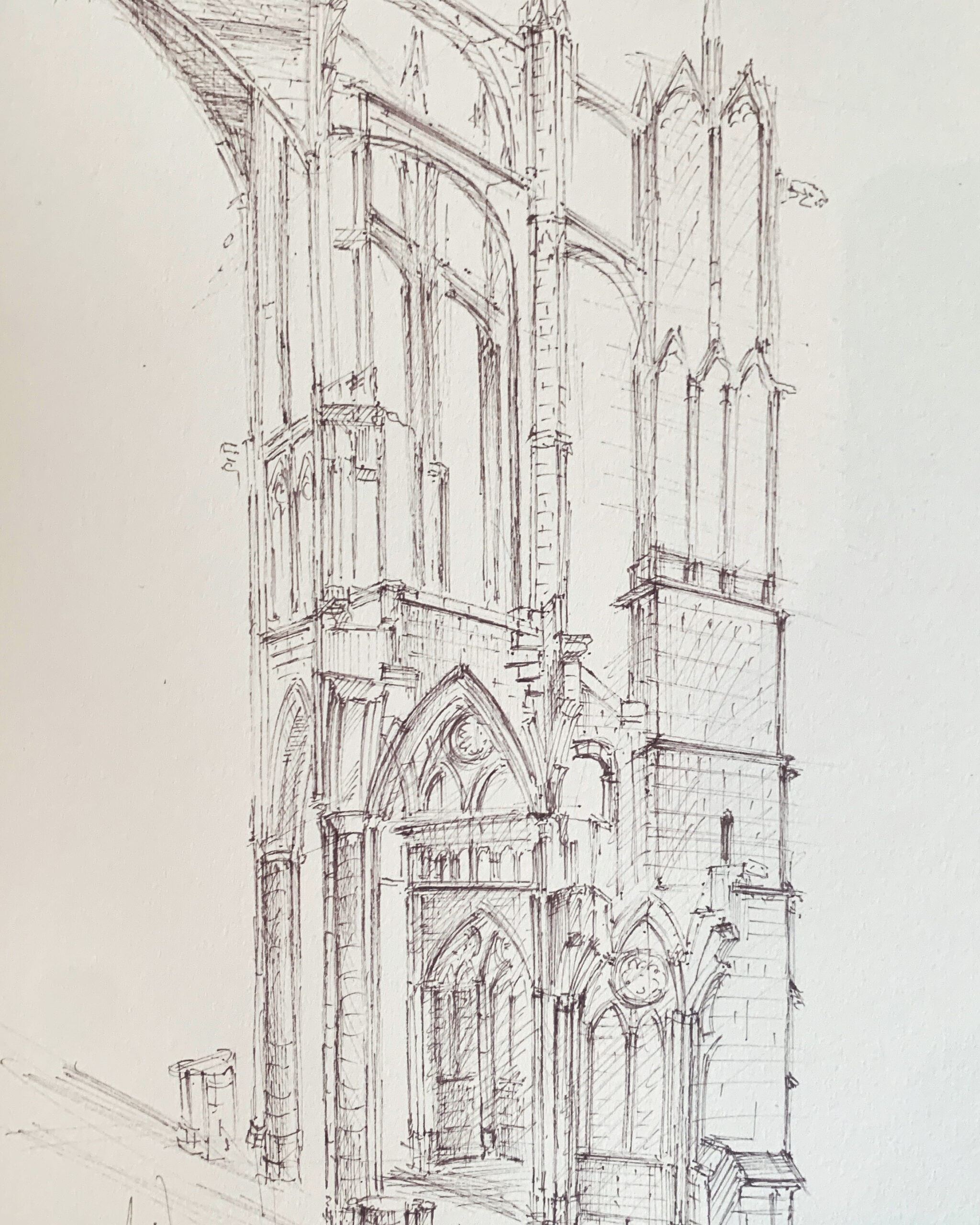 Dessin architecture-patrimoine-cours-de-dessin-atelier3113 Aga Werner