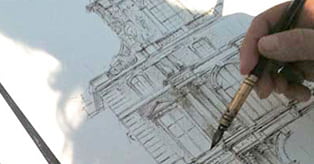 Cours de dessin architecture Paris