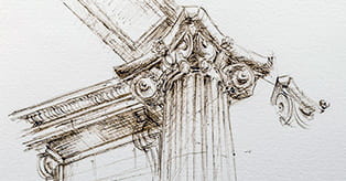 cours de dessin croquis architecture