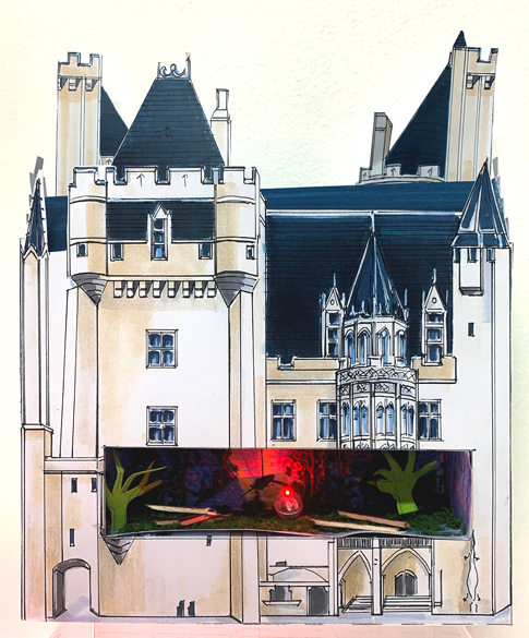 Maquette du château de Pierrefonds_Aga Werner