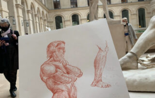 Cours de dessin au Louvre Atelier 3113 Paris