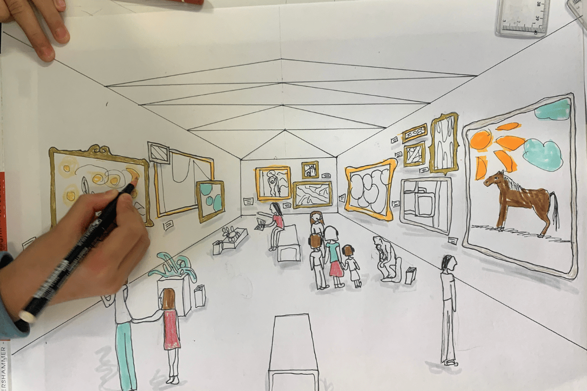 cours-dessin-enfant-paris-13-perspective Cours de dessin perspective pour enfants Paris 13