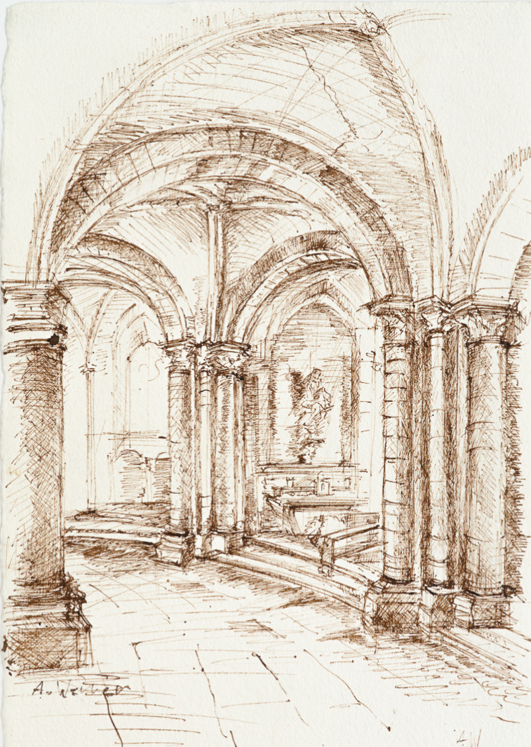Cours de Dessin-illustration patrimoine
